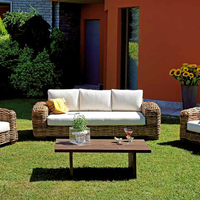 Set Bangalore in rattan gigante naturale