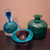 Trittico in vetro vintage