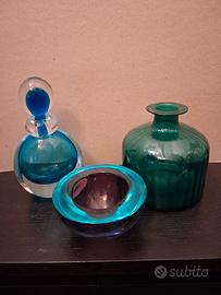 Trittico in vetro vintage