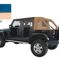 Capote Cargo Jeep Wrangler JK 4p Suntop - Sabbia