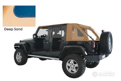 Capote Cargo Jeep Wrangler JK 4p Suntop - Sabbia