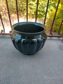 vaso chachepot grande smaltato