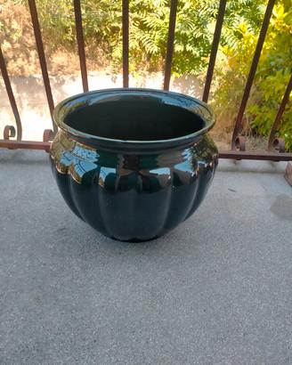 vaso chachepot grande smaltato