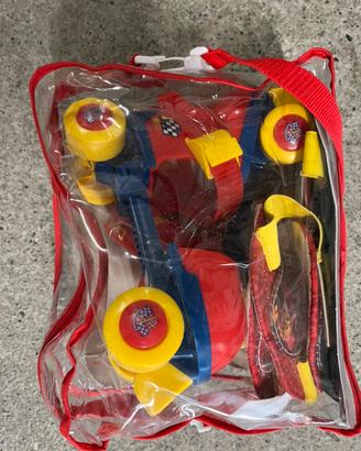 Pattini a rotelle regolabili Cars