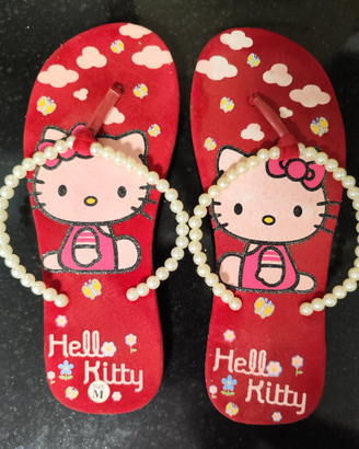 Ciabattine hawaiane sandali infradito Hallo Kitty