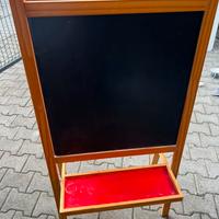 Lavagna bambini, gesso e pennarelli