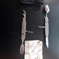 Stoviglie multifunzionali portatile in acciaio ino