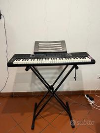 Tastiera pianoforte rock jam con supporto