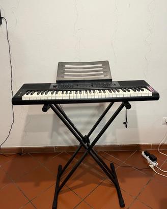Tastiera pianoforte rock jam con supporto