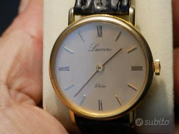 orologio meccanico vintage carica manuale lucerne