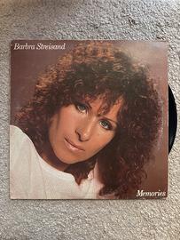 Barbra Streisand memories disco vinile