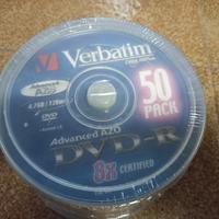 Verbatim 50 DVD-R advanced azo 8x nuovi sigillati 