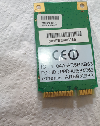 Scheda wifi ATHEROS AR5BXB63