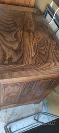 Scrittoio usato in legno