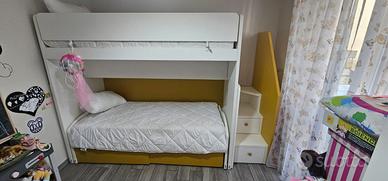 Letto a castello per bambini