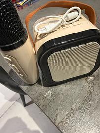 Mini cassa con microfono