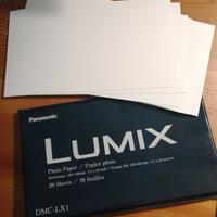 CARTA FOTOGRAFICA Panasonic 16:9