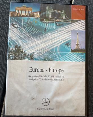 Cofanetto navigazione mercedes europe 6 cd