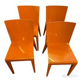 Sedie molteni alfa arancione
