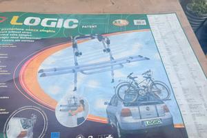 Portabici Posteriore per Auto LOGIC x2