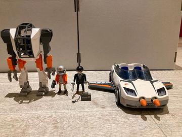 Playmobil Top Agents 9252 e 9251 Veicolo Spia e Me