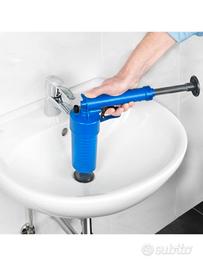 Sturatubi ad Aria Compressa, Per Sgorgare Tubature