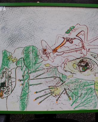 Litografia Roberto Matta - "Esoterica"