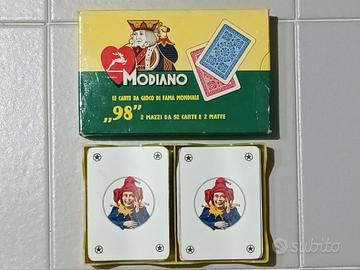 Carte da gioco MODIANO POKER '98