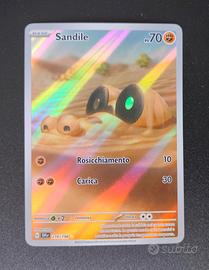 Sandile Svi 216/198 Pokémon scarlatto e violetto 