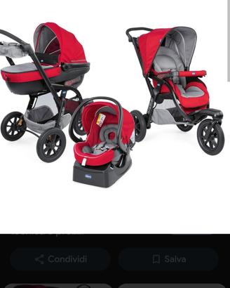 trio chicco active pari al nuovo