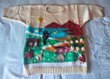 Maglia originale dal Perù in puro cotone