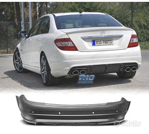 PARAURTI POSTERIORE MERCEDES W204 07-14 LOOK AMG P