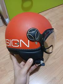casco moto jet momo design