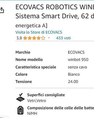 ROBOT PULISCI VETRI WIFI