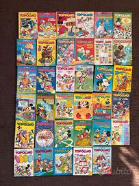 Lotto 35 Fumetti TOPOLINO (Anni 1989-1991)