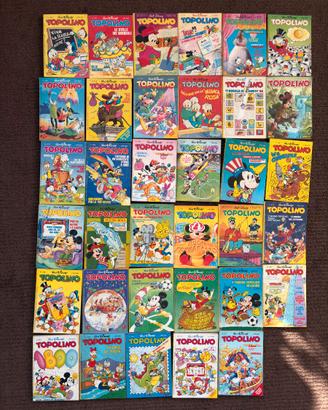 Lotto 35 Fumetti TOPOLINO (Anni 1989-1991)