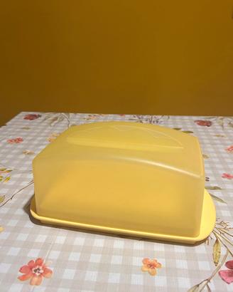 Porta burro Tupperware giallo 
