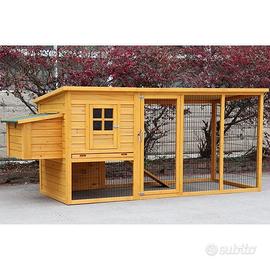 Pollaio in Legno Sebright XXL Senza Fondo | Mod. S