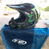 casco motocross monster