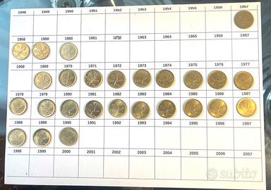 MONETE 20 LIRE REPUBBLICA ITALIANA