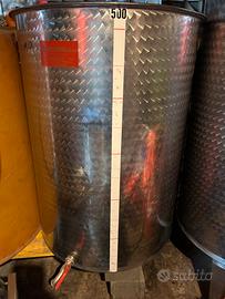 Botte acciaio inox 500 Lt