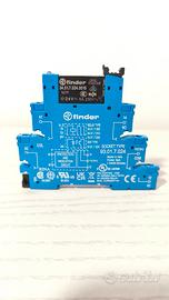 Relè Finder serie 34 con zoccolo Finder 93.01.7.02