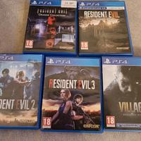 Resident Evil collezione completa per PS4