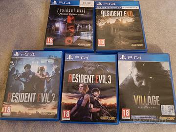 Resident Evil collezione completa per PS4