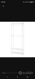 Appendi abiti ingresso Ikea