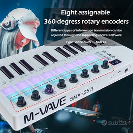 M-VAVE  II tastiera  25 tasti

Nuova 