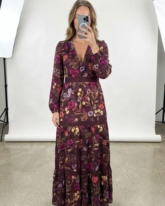 Vestito SouthernCotton floreale con pizzo, M. 🌸