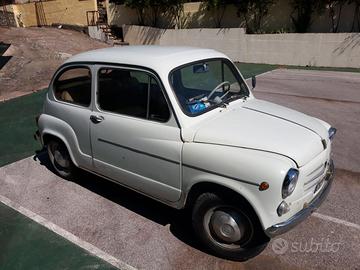 Fiat 600 modello 750, Anni 60', motore funzionante