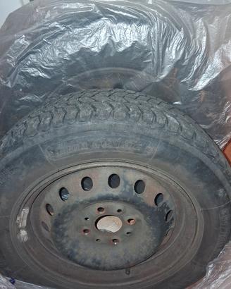 gomme cerchi 155/70 r13 75q invernali fiat lancia