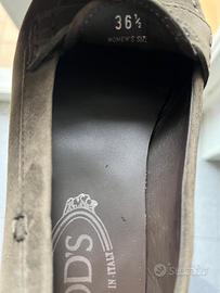 Mocassini Tod’s donna  pelle scamosciata